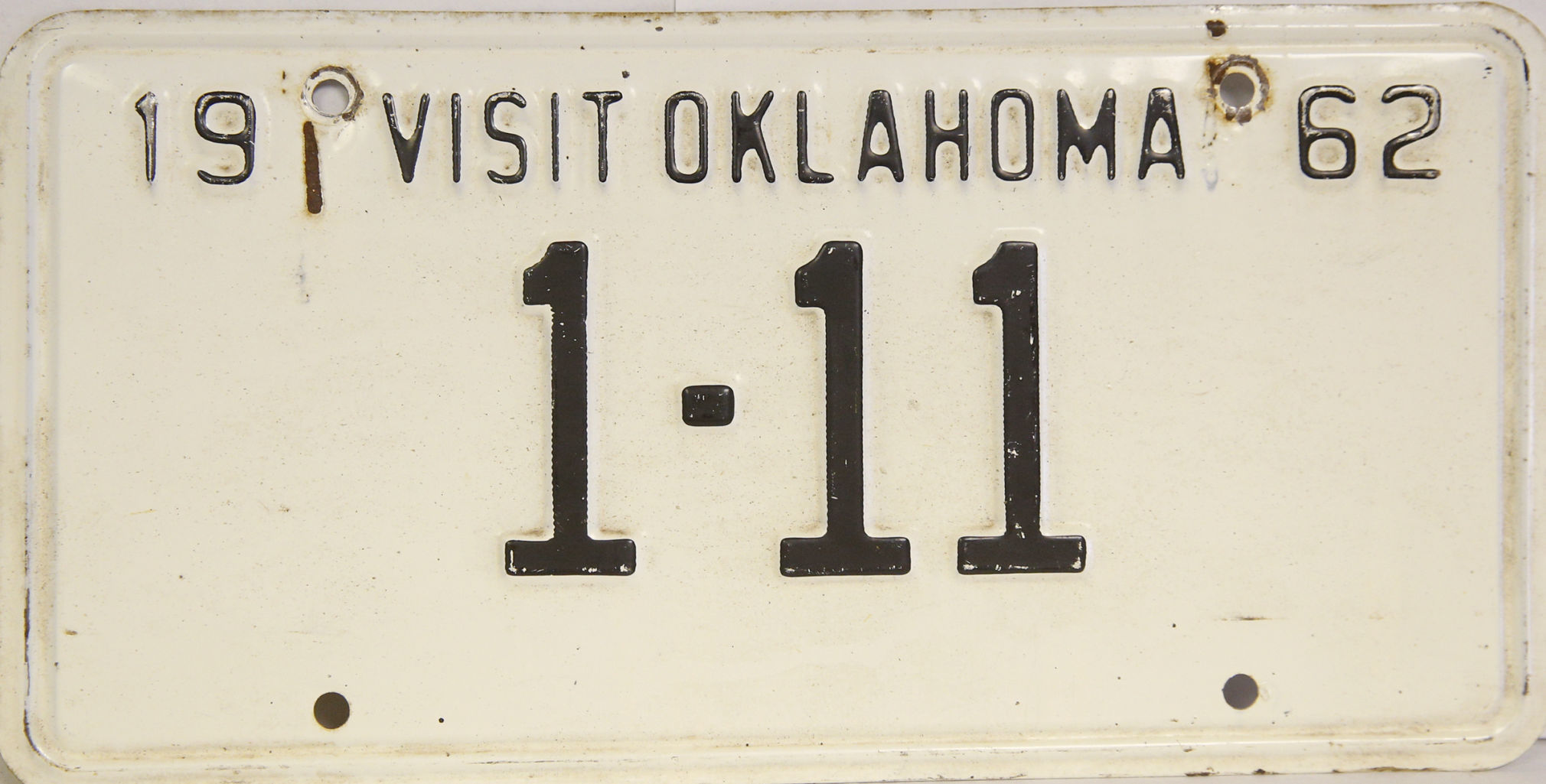 Oklahoma license plates